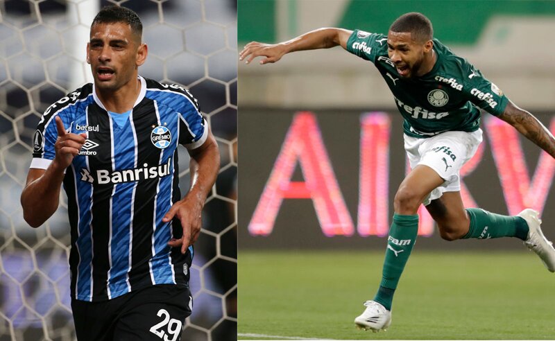 Bragantino x Palmeiras e Grêmio x Juventude oitavas da Copa do Brasil