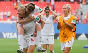 Jogadoras da Seleção Inglesa