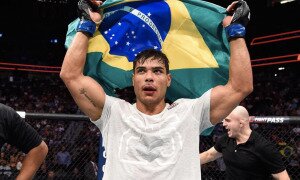 Paulo Borrachinha é lutador peso-médio do UFC