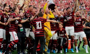 Festa na Gávea: Flamengo conquista a Libertadores e o Brasileirão no mesmo final de semana