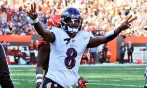 Lamar Jackson do Baltimore Ravens