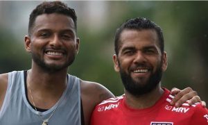 Dani Alves e Reinaldo do SPFC