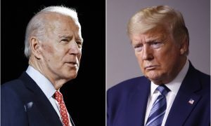 Donald Trump e Joe Biden Eleições EUA