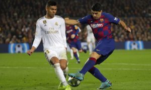 Suárez do Barcelona e Casemiro do Real Madrid