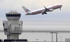 Avião da American Airlines