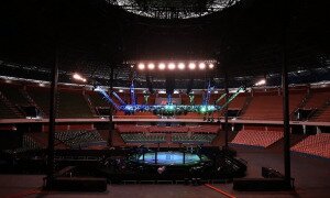 O octógono do UFC montado em Brasília; apostas em MMA estão em alta no Brasil