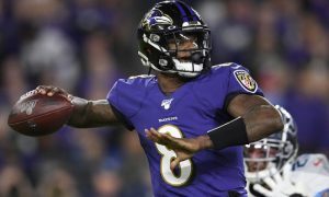 Lamar Jackson do Baltimore Ravens