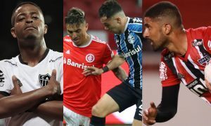 Keno Atlético-MG Renzo Saravia Inter Pepe Gremio Santiago Trelles São Paulo