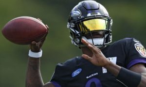 Lamar Jackson do Baltimore Ravens