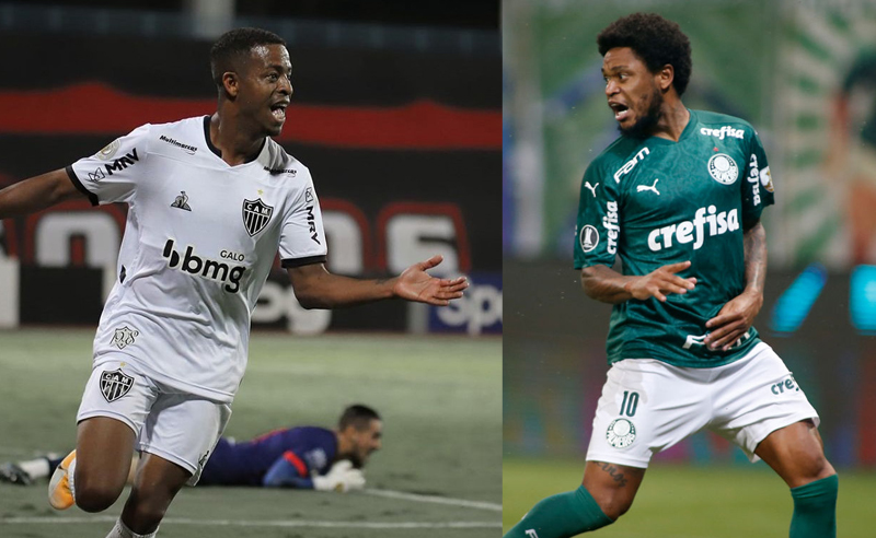 Keno Do Atletico Mg E Luiz Adriano Do Palmeiras Ganhador Com