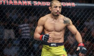 O lutador brasileiro José Aldo, um dos principais nomes do país nas lutas de MMA do UFC