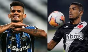 Tonhão do Grêmio e Leo Matos do Vasco