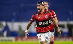 de Arrascaeta do Flamengo marca gol