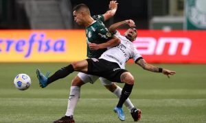 Palmeiras x Corinthians no primeiro turno do Brasileirão 2021